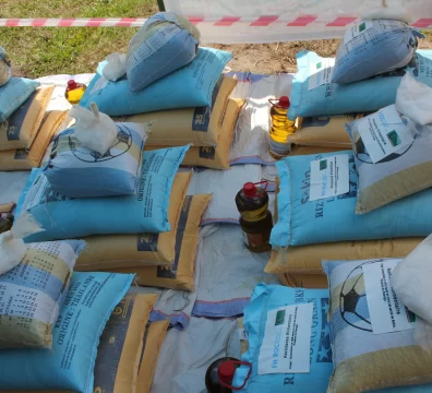 Campagne de distribution de vivres aux IDPs & Famille d'accueil à Lonzo-Secteur